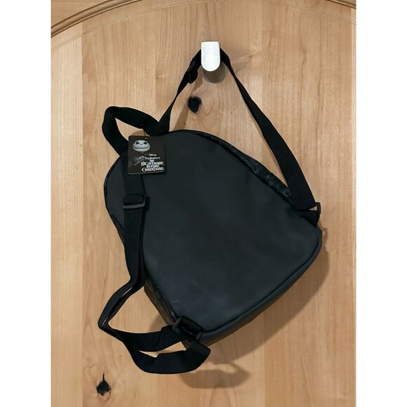 Disney Tim Burton's The Nightmare Before Christmas Black Mini Backpack NWT - Picture 2 of 8